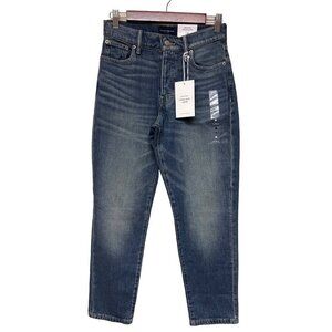 NEW! Lucky Brand Drew Mom High Rise Taper Button Fly Jeans Women's Size 2 26
